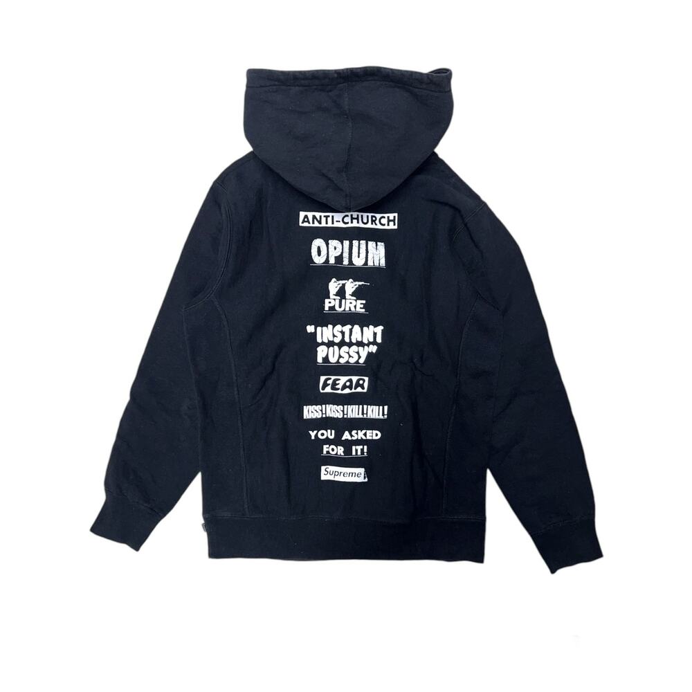 Supreme SS16 Pure Fear Opium Collage Hoodie